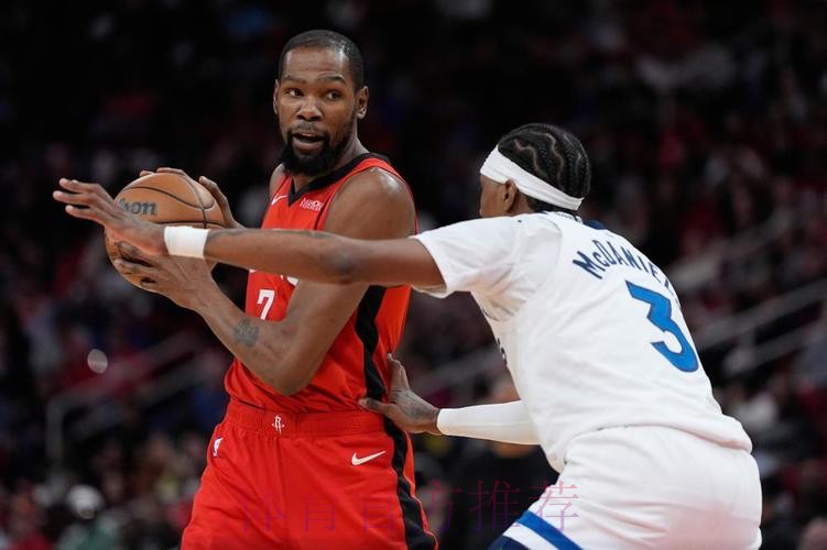 NBA-火箭险胜森林狼 爱德华兹缺阵杜兰特轰39分